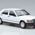 Mercedes 190 E W201 Valge Norev 1:18 183820 Metall - image 5 of 7