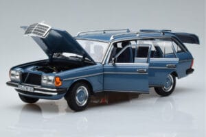 Mercedes 200T S123 Sinine Norev 1:18 183737 Metall - pilt 2/7