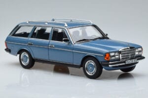Mercedes 200T S123 Sinine Norev 1:18 183737 Metall - pilt 5/7