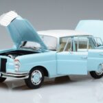 Mercedes 220 S W111 Sinine Norev 1:18 183920 Metall - image 2 of 7