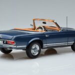 Mercedes 230 SL W113 Pagoda Sinine Piiratud Väljaanne Norev 1:18 183767 Metall - image 3 of 8
