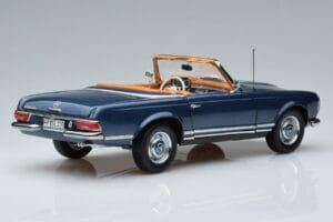 Mercedes 230 SL W113 Pagoda Sinine Piiratud Väljaanne Norev 1:18 183767 Metall - pilt 3/8