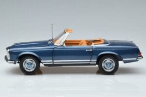 Mercedes 230 SL W113 Pagoda Sinine Piiratud Väljaanne Norev 1:18 183767 Metall - pilt 5/8