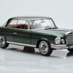 Mercedes 250 SE Coupe W111 Roheline Metallik Piiratud Väljaanne Norev 1:18 183764 Metall - image 5 of 7