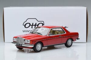 Mercedes 280 CE C123 Punane Otto 1:18 OT145 Vaik - pilt 6/6