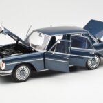 Mercedes 280 SE W108 Tumesinine Metallik Norev 1:18 - image 2 of 8