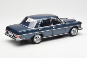Mercedes 280 SE W108 Tumesinine Metallik Norev 1:18 183534 Metall - pilt 3/8