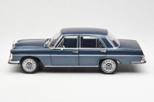 Mercedes 280 SE W108 Tumesinine Metallik Norev 1:18 183534 Metall - pilt 4/8
