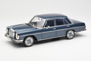 Mercedes 280 SE W108 Tumesinine Metallik Norev 1:18