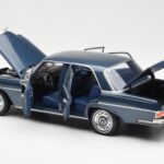 Mercedes 280 SE W108 Tumesinine Metallik Norev 1:18 - image 5 of 8