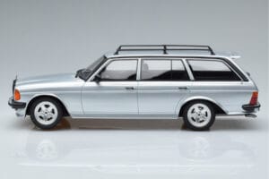 Mercedes 280 TE AMG S123 Hõbedane Otto 1:18 OT246 Vaik - pilt 3/6