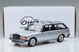 Mercedes 280 TE AMG S123 Hõbedane Otto 1:18 OT246 Vaik - pilt 6/6