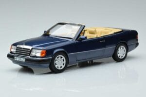 Mercedes 300 CE-24 A124 Kabriolett Nautical Sinine Piiratud Väljaanne Norev 1:18 183879 Metall
