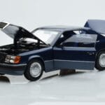 Mercedes 300 CE-24 C124 Coupe Nautical Sinine Piiratud Väljaanne Norev 1:18 183882 Metall - image 2 of 7