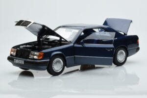 Mercedes 300 CE-24 C124 Coupe Nautical Sinine Piiratud Väljaanne Norev 1:18 183882 Metall - pilt 2/7