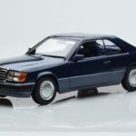 Mercedes 300 CE-24 C124 Coupe Nautical Sinine Piiratud Väljaanne Norev 1:18 183882 Metall