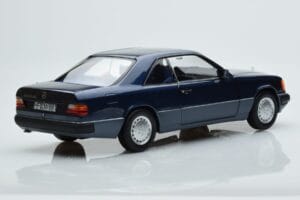 Mercedes 300 CE-24 C124 Coupe Nautical Sinine Piiratud Väljaanne Norev 1:18 183882 Metall - pilt 3/7