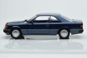 Mercedes 300 CE-24 C124 Coupe Nautical Sinine Piiratud Väljaanne Norev 1:18 183882 Metall - pilt 4/7