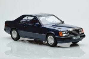 Mercedes 300 CE-24 C124 Coupe Nautical Sinine Piiratud Väljaanne Norev 1:18 183882 Metall - pilt 5/7