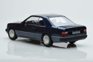 Mercedes 300 CE-24 C124 Coupe Nautical Sinine Piiratud Väljaanne Norev 1:18 183882 Metall - pilt 6/7