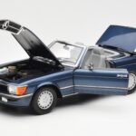 Mercedes 300 SL R107 Nautiline Sinine Norev 1:18 - image 2 of 8