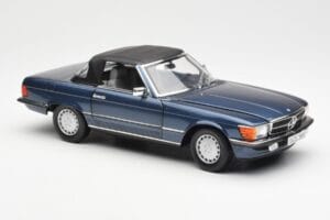 Mercedes 300 SL R107 Nautiline Sinine Norev 1:18 183466 Metall - pilt 6/8
