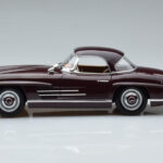 Mercedes 300 SL W198 Roadster Punane Norev 1:18 - image 4 of 8