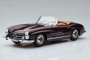 Mercedes 300 SL W198 Roadster Punane Norev 1:18