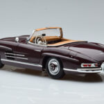 Mercedes 300 SL W198 Roadster Punane Norev 1:18 - image 7 of 8
