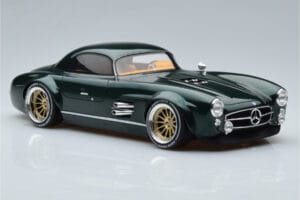 Mercedes 300 SL Speedster Hard Top By S-Klub Roheline GT Spirit 1:18 GT872 Vaik - pilt 4/6