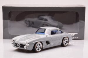 Mercedes 300 SL W198 Gullwing By S-Klub Hall GT Spirit 1:18 GT418 Vaik - pilt 6/6