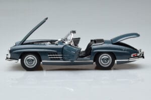 Mercedes 300 SL W198 Roadster Sinine Norev 1:18 B66040668 Metall - pilt 4/9