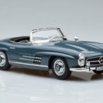 Mercedes 300 SL W198 Roadster Sinine Norev 1:18 - image 7 of 9