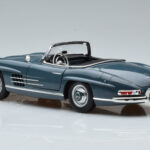 Mercedes 300 SL W198 Roadster Sinine Norev 1:18 - image 8 of 9