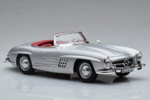 Mercedes 300 SL W198 Roadster Norev 1:18 183890 Metall - pilt 8/10
