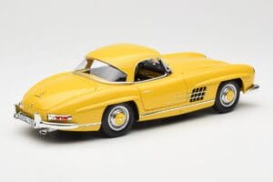 Mercedes 300 SL W198 Roadster Kollane Norev 1:18 B66040669 Metall - pilt 3/8