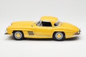 Mercedes 300 SL W198 Roadster Kollane Norev 1:18 B66040669 Metall - pilt 4/8