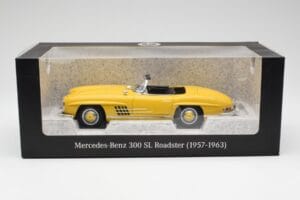 Mercedes 300 SL W198 Roadster Kollane Norev 1:18 B66040669 Metall - pilt 8/8
