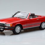 Mercedes 450 SL R107 US Versioon Punane Norev 1:18