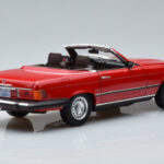 Mercedes 450 SL R107 US Versioon Punane Norev 1:18 - image 3 of 8