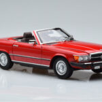 Mercedes 450 SL R107 US Versioon Punane Norev 1:18 - image 6 of 8