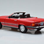 Mercedes 450 SL R107 US Versioon Punane Norev 1:18 - image 7 of 8