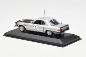 Mercedes 450 SLC 5.0 #4 B. Waldegaard / H. Thorszelius Rally du Bandama 1979 Minichamps 1:43 430793994 Metall - pilt 3/4