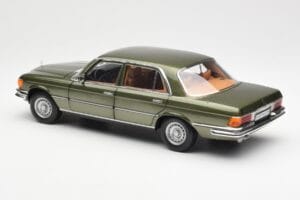 Mercedes 450SEL 6.9 W116 Roheline Metallik Norev 1:18 183455 Metall - pilt 7/8