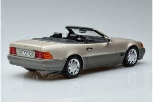 Mercedes 500 SL R129 Smoke Hõbedane Norev 1:18 183719 Metall - pilt 3/7