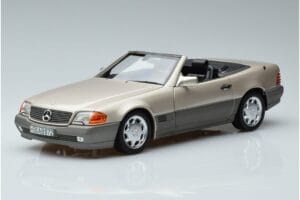 Mercedes 500 SL R129 Smoke Hõbedane Norev 1:18 183719 Metall