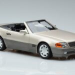 Mercedes 500 SL R129 Smoke Hõbedane Norev 1:18 183719 Metall - image 5 of 7