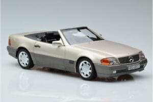 Mercedes 500 SL R129 Smoke Hõbedane Norev 1:18 183719 Metall - pilt 5/7