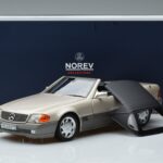 Mercedes 500 SL R129 Smoke Hõbedane Norev 1:18 183719 Metall - image 7 of 7