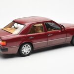 Mercedes 500E W124 Punane Metallic Edasimüüja Väljaanne Norev 1:18 - image 3 of 8